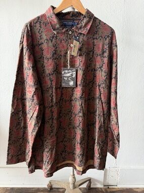 NWT Daniel Cremieux Paisley Shirt Size XL